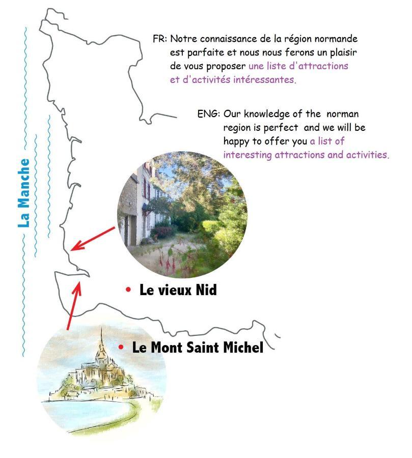 לינה וארוחת בוקר קרול Le Vieux Manoir מראה חיצוני תמונה